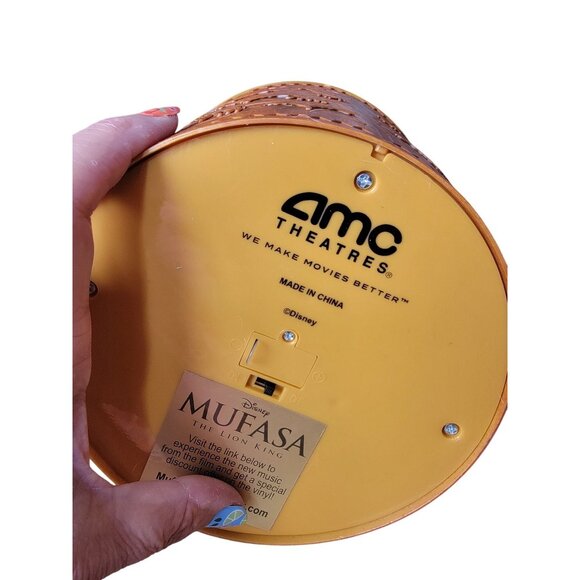 Disney Mufasa The Lion King AMC Collectible Popcorn Bucket - Picture 3 of 6